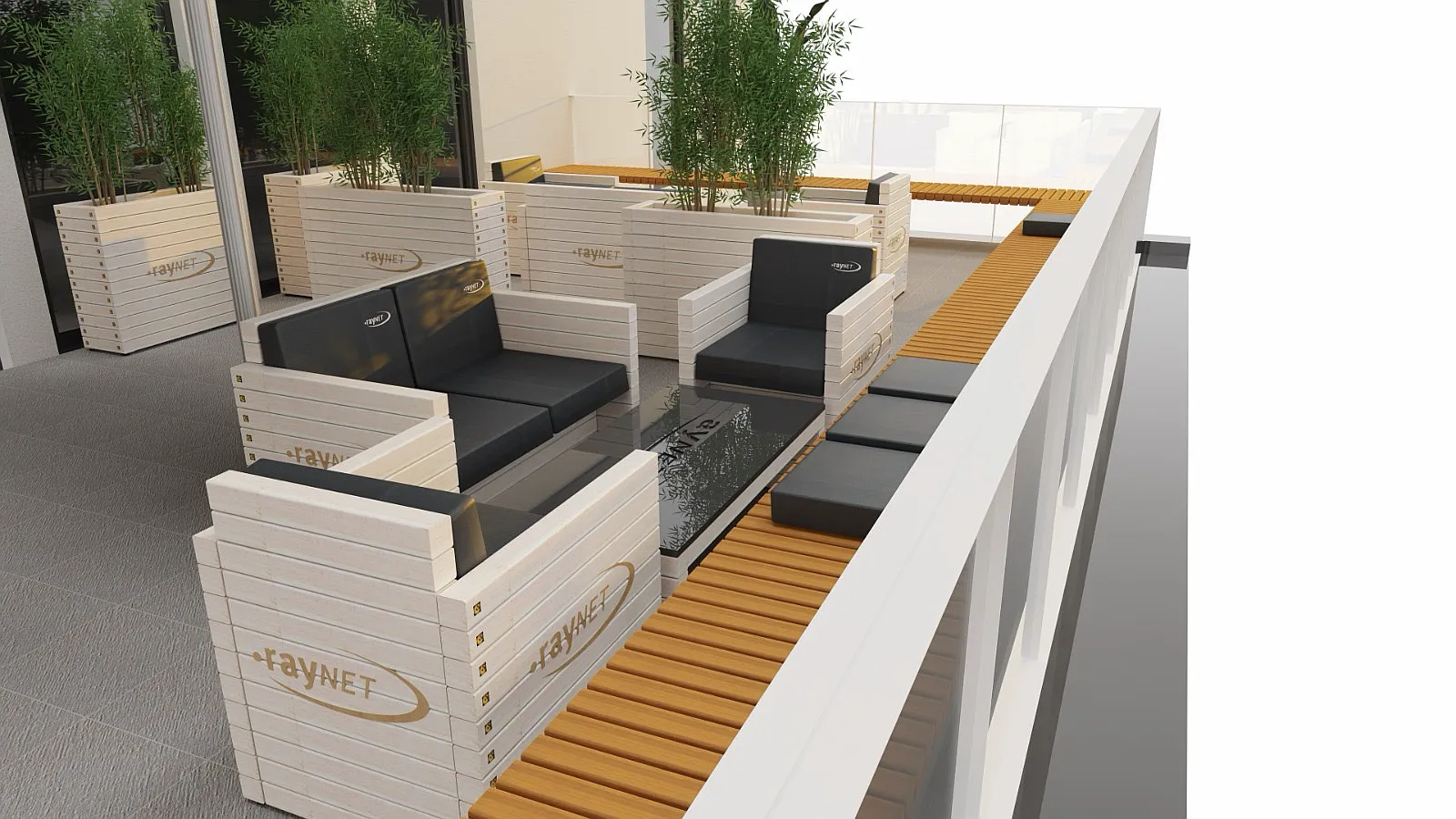 Raynet Dachterrasse Planung 2